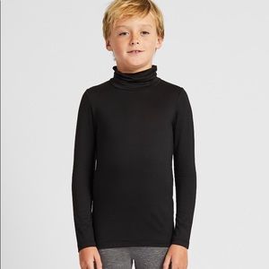 Brand new HEATTECH Kids Blue turtleneck